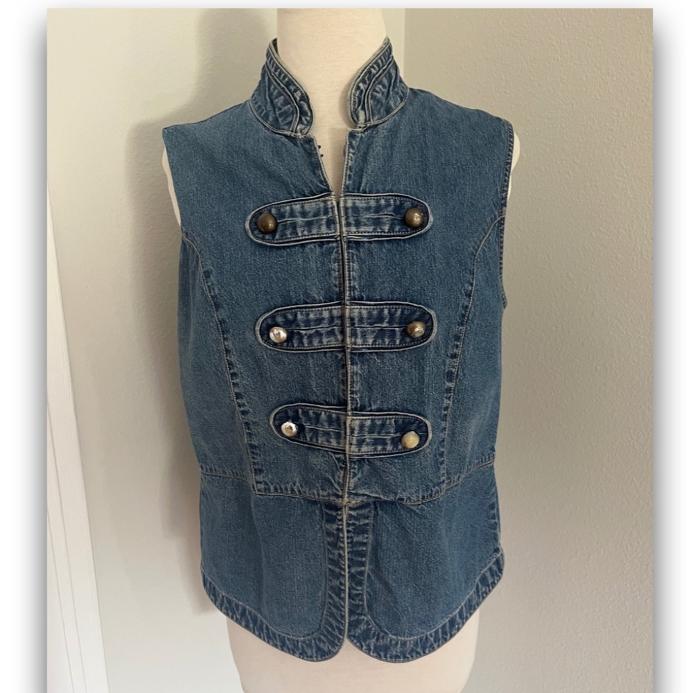 ALC Denim Vest • M